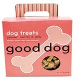 Sojos Good Dog Peanut Butter and Jelly Treats for Toy and Teacup Size Dogs (8-oz box)