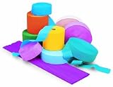 PACON CREPE PAPER STREAMERS ORANGE