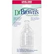 Dr. Brown's Natural Flow Level One Standard Nipple, 3 Pack