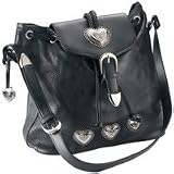Embassy Italian Stone Design Genuine Leather Shoulder Bag