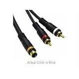 Buy 1.5ft Velocity S-Video + RCA Audio Cable