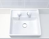 【L-531N】INAX 洗面器 角形洗面器 コンパクト洗面器(ベッセル・壁付兼用式) 洗面器本体のみ　【カラー：BW1（ピュアホワイト）】