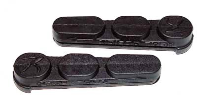 REAL BRAKE PAD INSERTS BLACK PAIR NLM