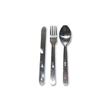 Highlander Stainless Steel Camping Cutlery Set