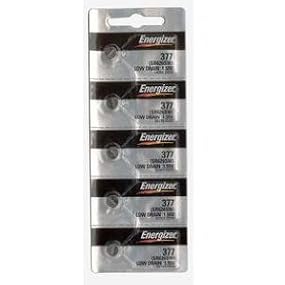 5 377 / 376 Battery SR626SW Energizer Batteries (1 card of 5)