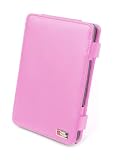 Produkt-Bild: DURAGADGET Leder-Schutzh&uuml;lle im Buch Stil f&uuml;r den Amazon Kindle 4, Wi-Fi, 6" E Ink Display, "Neueste Generation 2011", rosa/pink