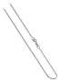 ZFCG001-W 14 KT White Gold 0.6mm 14k Baby Box Chain 16" to 24"
