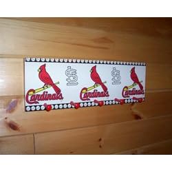 <b>MLB COLLECTIBLE ST. LOUIS CARDINALS HAT/COAT RACK</b>