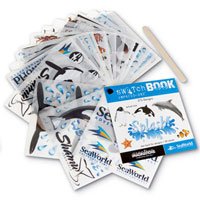 SeaWorld Swatch Book Transfers