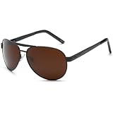 Identity P2211-1 Polarized Aviator Sunglasses