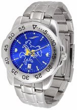 McNeese State Cowboys Sport Steel Band Ano-Chrome Men's Watch