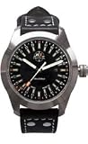 H3TACTICAL Stealth Mission 24-Hour Leather Men's watch #H3.541271.12