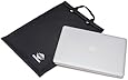 Aqua Quest Waterproof Laptop Macbook Pro Air PC Case with Padded Sleeve - 13" Computer Dry Bag - Black Model