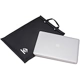 Aqua Quest Waterproof Laptop Macbook Pro Air PC Case with Padded Sleeve - 13" Computer Dry Bag - Black Model