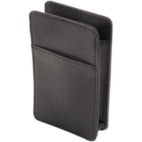 DURAGADGET Leather GPS Case / Sleeve for Garmin Nuvi Widescreen Models + BONUS SCREEEN PROTECTOR