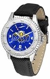 Morehead State Eagles Competitor AnoChrome Men's Watch with Nylon/Leather Band