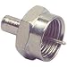 75 Ohm F Terminator (4-Pack) for Cable TV Connections