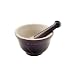 Le Creuset Stoneware 10-Ounce Mortar and Pestle, Cassis