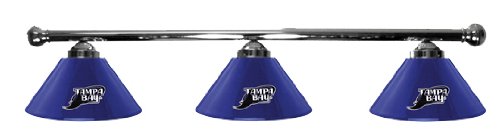 Tampa Bay Devil Rays Pool Table Light - Chrome Bar
