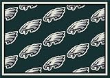 Philadelphia Eagles 5 4 x 7 8 Team Repeat Area Rug (Green)