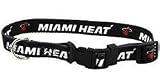 New! NBA Authentic Medium Miami Heat Dog Collar