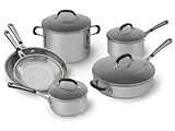 Simply Calphalon Stainless Steel 10-Piece Cookware Set