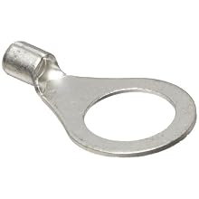 Morris Products 11068 Ring Terminal, Non Insulated, 12-10 Wire Size, 1/2" Stud Size (Pack of 100)