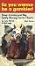 So You Wanna be a Gambler - Harness Racing (Horse Racing DVD)