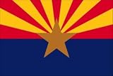 10 x 15 Feet Arizona Nylon - indoor State Flags Made in US.