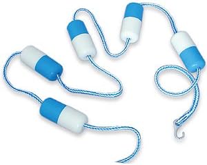 Swimming Pool Safety Divider Rope &amp; Float Kits For Inground Pools-24' ft Wide