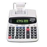 Victor - 1310 Big Print Desktop Calculator 10 To 12-Digit 2-Color Dot Matrix Display