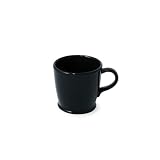 Ringlet Espresso Cup 4oz. 4/set - BLACK GRAPHITE