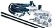 Truckspec TSPS-24KB 4' Platinum Series Dual Mirror Mount CB Antenna Kit - 1000 Watts Black (1 Each)