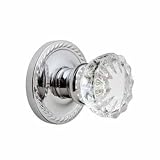 Baldwin 5805.030.PRVRD Crystal Dorchester Rope Rose, Polished Brass