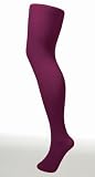 Opaque Tights 80 Denier (Damson Purple)