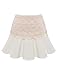 FACE N FACE Women's Cotton Summer High Waist Casual Ruffles Chiffon Lace Short Skirts