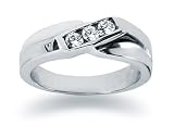 0.21 ctw. Woman's Round Diamond Wedding Band in Platinum