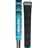 Golf Pride Multi-Compund Cord Light Blue/Black Grip Kit
