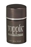 TOPPIK Hair Building Fibers Light Brown 0.36oz/10.3g (Item:TPK)