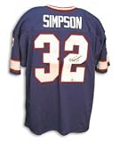 OJ Simpson Signed Buffalo Bills Throwback Jersey