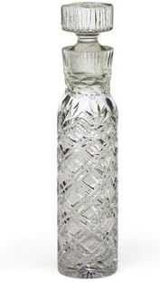 Home Decor, Bograd Decanter, Dimensions: 9" H X 2" Dia. Material: Glss