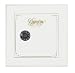Cannon Safe WALL Wall Safe 14 x 14 x 4 - White Matte Finish