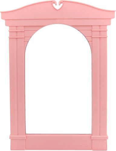 Classy Custom Sherbert Alley Decorative Pet Door Frame, Very Pink, Small