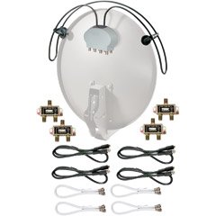 TERK Clip-On Dish HDTV Antenna - TV44