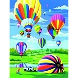 Hot Air Balloons - Royal Langnickel Junior Paint By Numbers