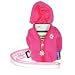 Charm 14 Hooded Pink Jacket Cell Phone Cover