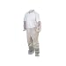 High Five AC235 Spunbond Polypropylene Coverall with Elastic Wrists and Ankles, 2X-Large, White (Case of 25)