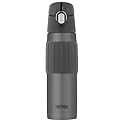 Thermos Intak Steel Flip Grip Bottle - Charcoal (18 oz.)