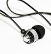 Metal In-ear Earbuds Style Headphones For Kindle, Iphone, Ipad, Mp3, Laptops (Black)