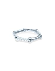Alex Woo "Zhuli" Diamond And Gold Ring, Size 7